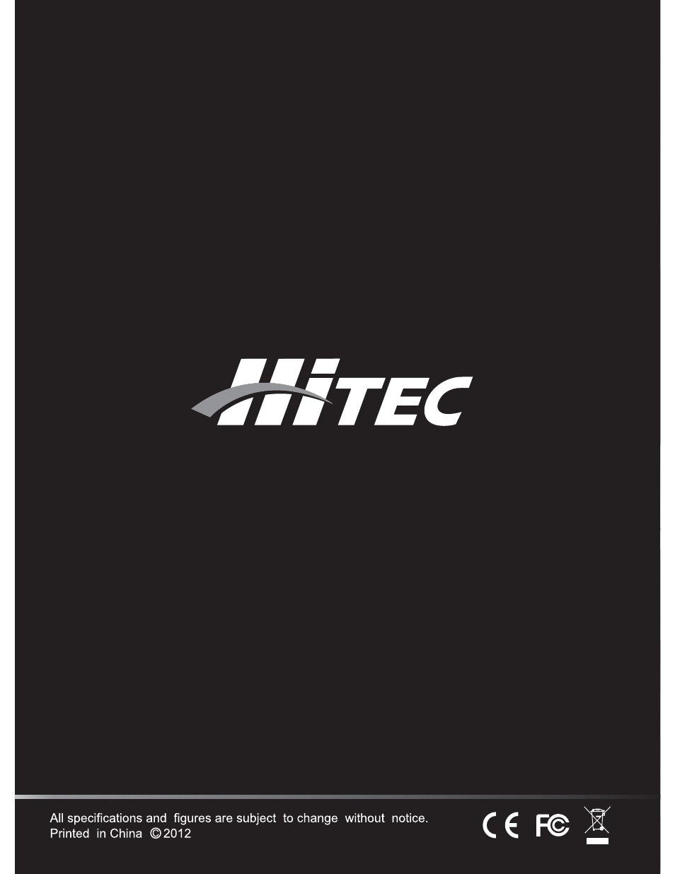 HITEC X1 MF: AC/DC, 80-Watt, Multi-Function, Charger User Manual | Page 39 / 39