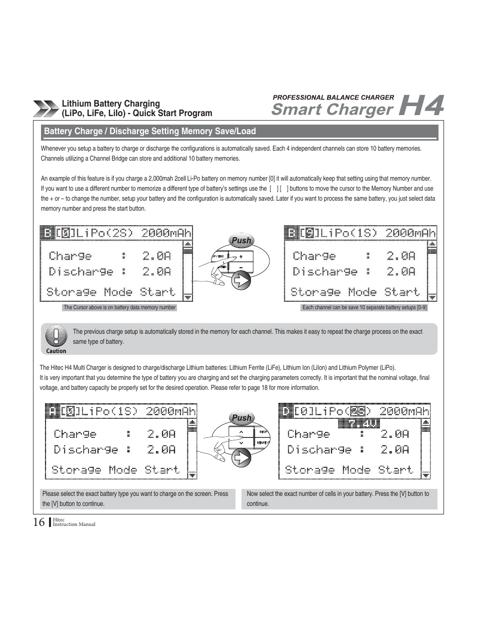Cvvgt[%jctig&kuejctig5gvvkpi/goqt[5cxg.qcf | HITEC H4: DC/DC, Four-Port Multi-Charger User Manual | Page 16 / 38
