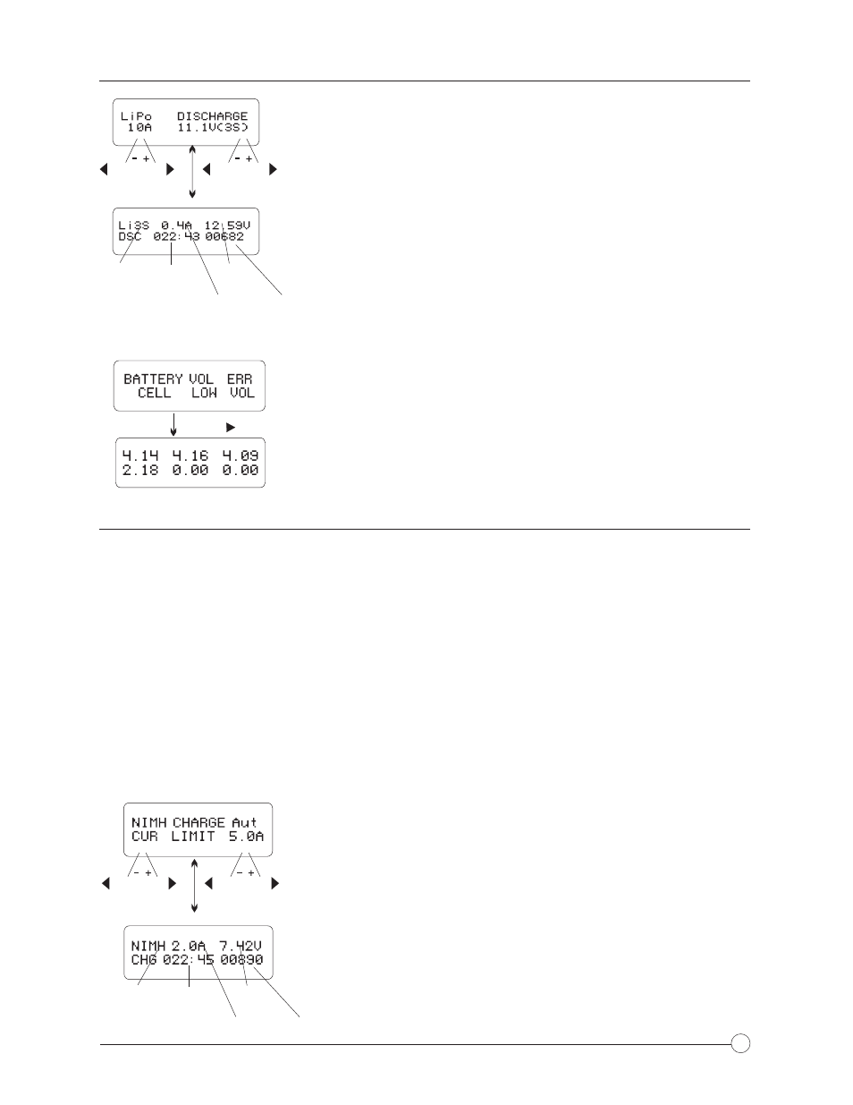 Charging nicd or nimh batteries | HITEC X2-400: DC/DC Dual Port Charger User Manual | Page 19 / 28
