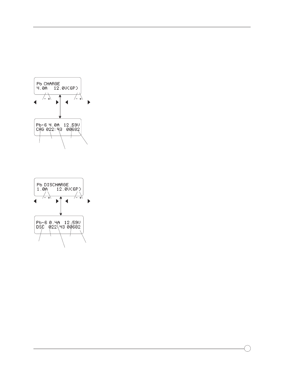 Charging / discharging lead-acid (pb) batteries, Discharging lead acid (pb) batteries notice, Charging lead acid (pb) batteries | HITEC X2-400: DC/DC Dual Port Charger User Manual | Page 21 / 28
