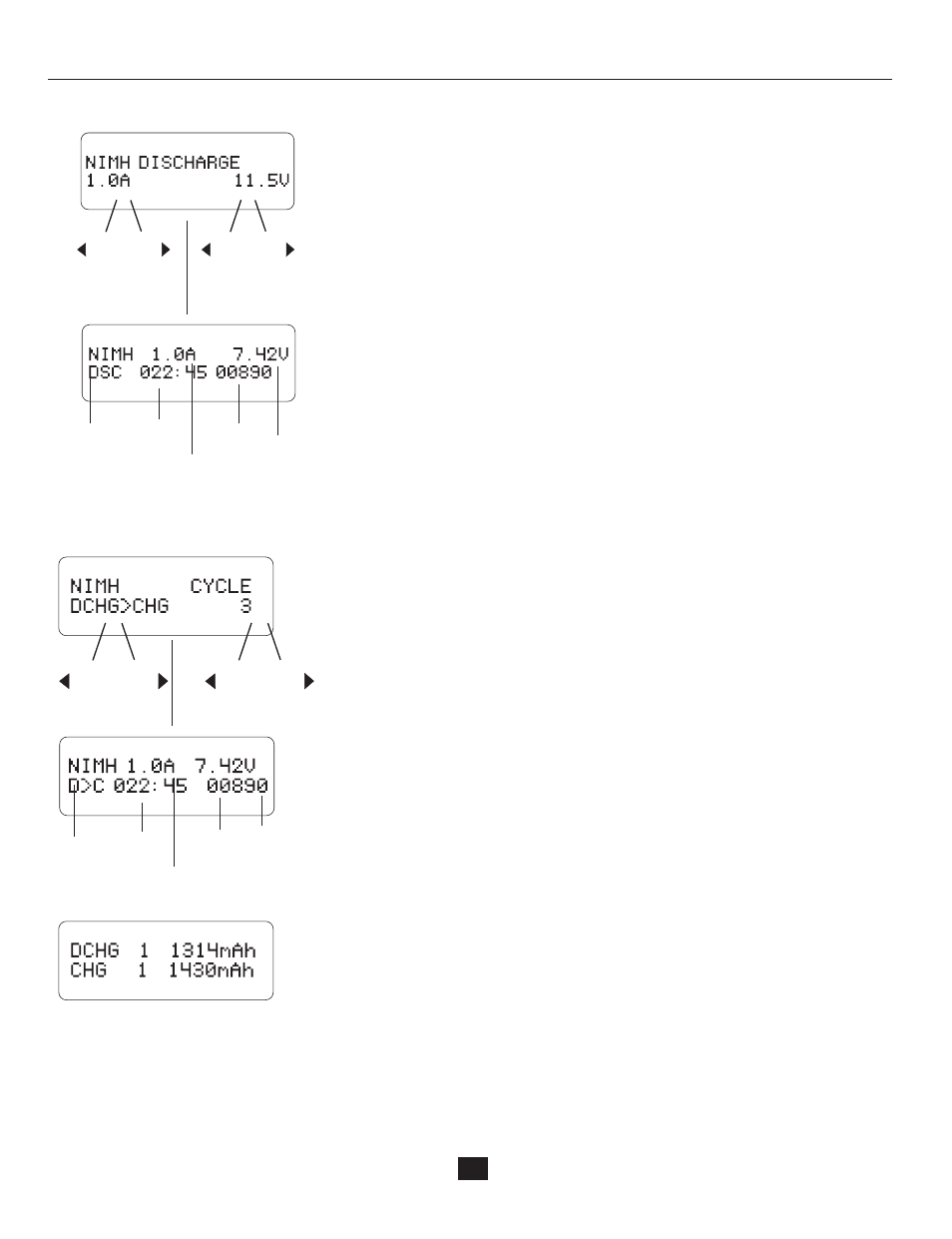 Discharge of nicd/nimh battery | HITEC X2 Ultima: DC/DC, 200 Watt, Dual Port Multi-Charger User Manual | Page 22 / 32