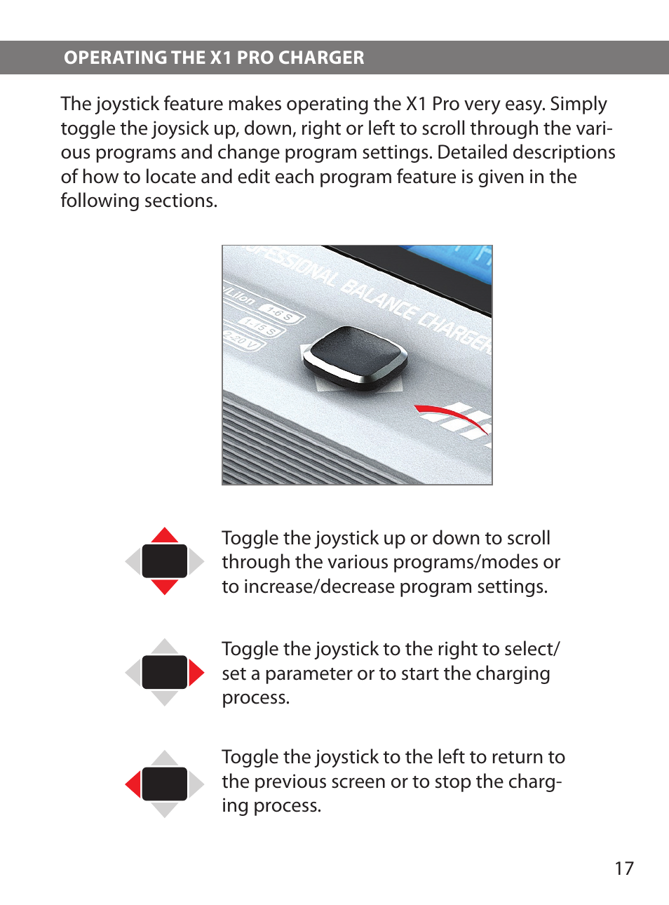 HITEC X1 Pro DC/DC Multi-Charger User Manual | Page 17 / 48