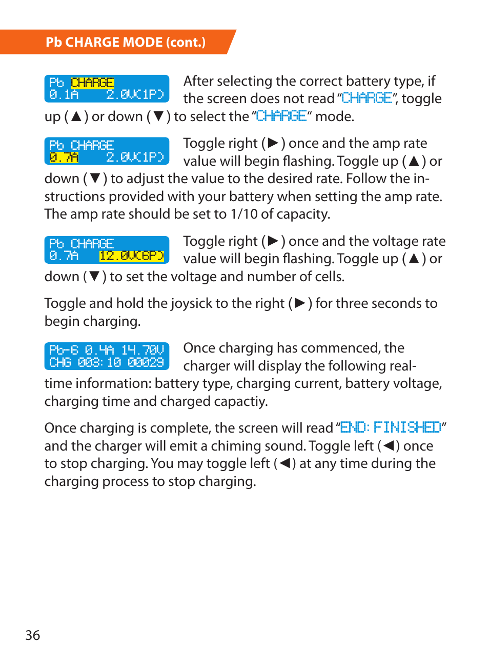 HITEC X1 Pro DC/DC Multi-Charger User Manual | Page 36 / 48