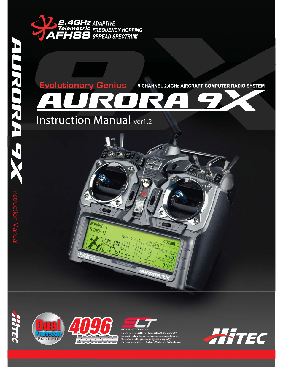 HITEC Aurora 9X User Manual | 144 pages