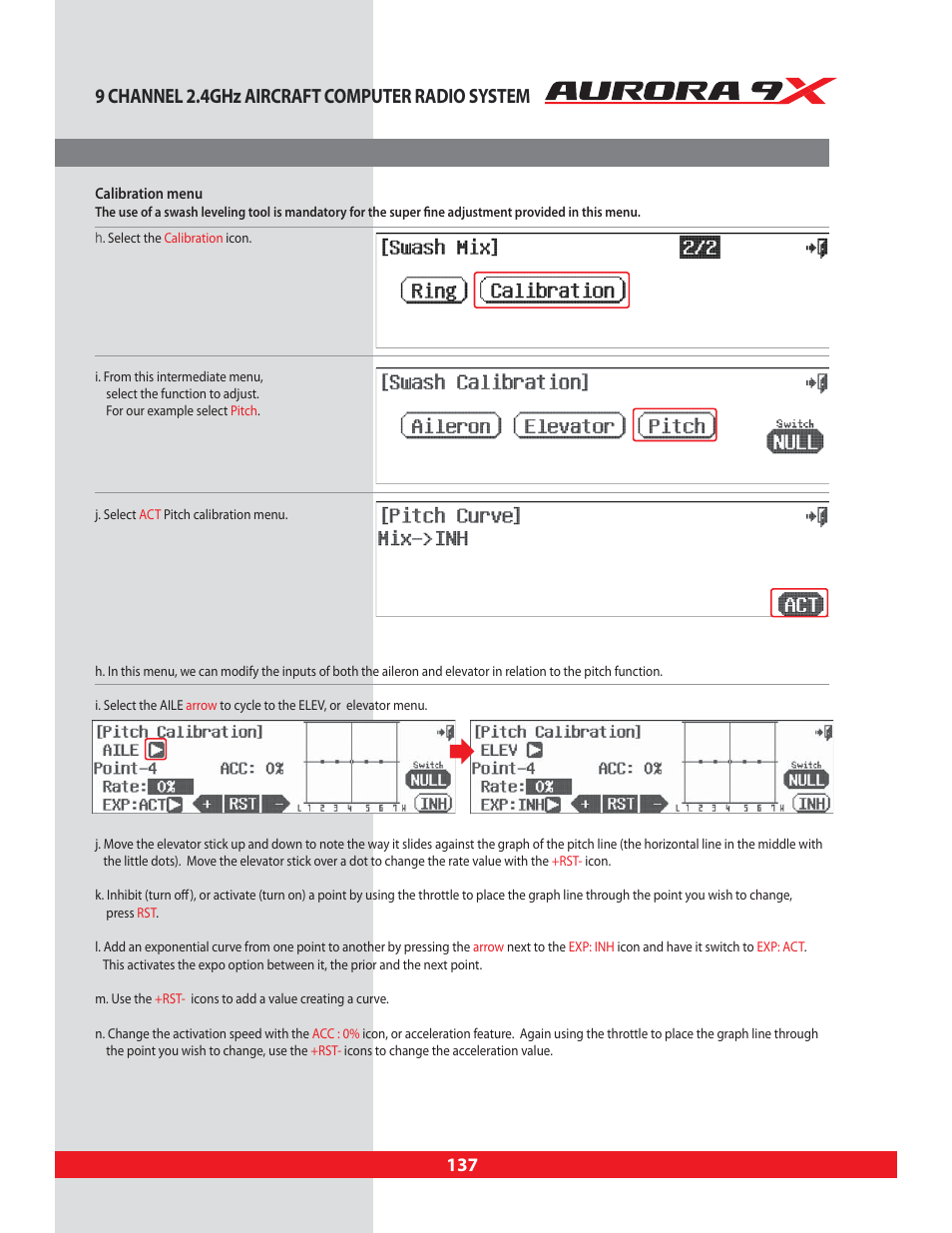 9 channel 2.4ghz aircraft computer radio system | HITEC Aurora 9X User Manual | Page 137 / 144