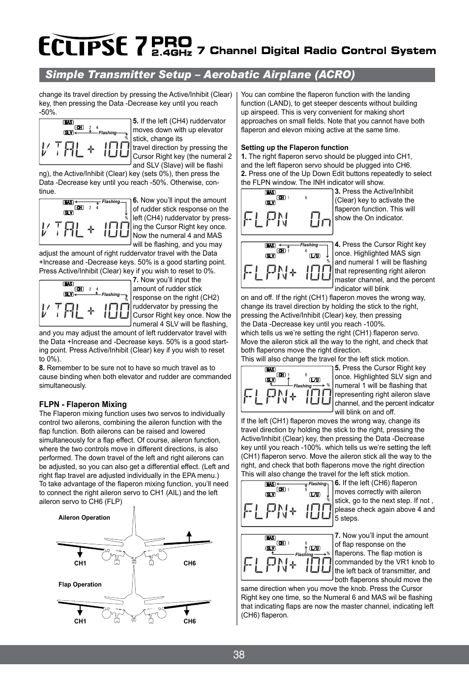 HITEC Eclipse 7 Pro User Manual | Page 40 / 66