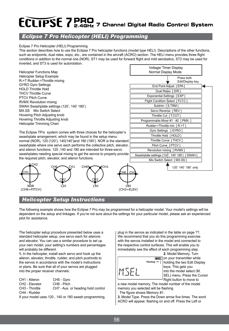 HITEC Eclipse 7 Pro User Manual | Page 58 / 66