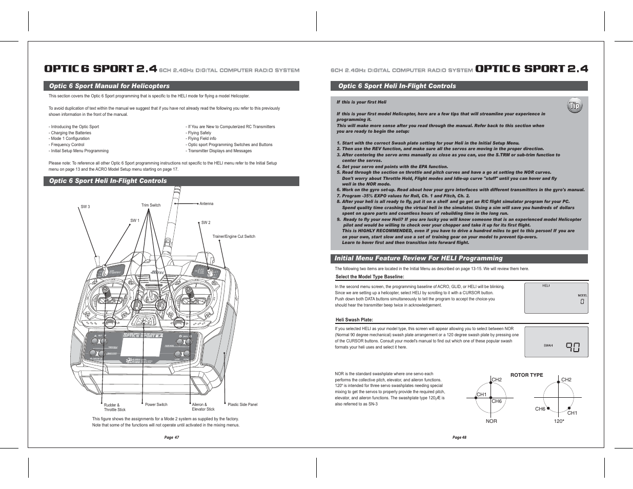 HITEC Optic 6 Sport 2.4 User Manual | Page 25 / 30