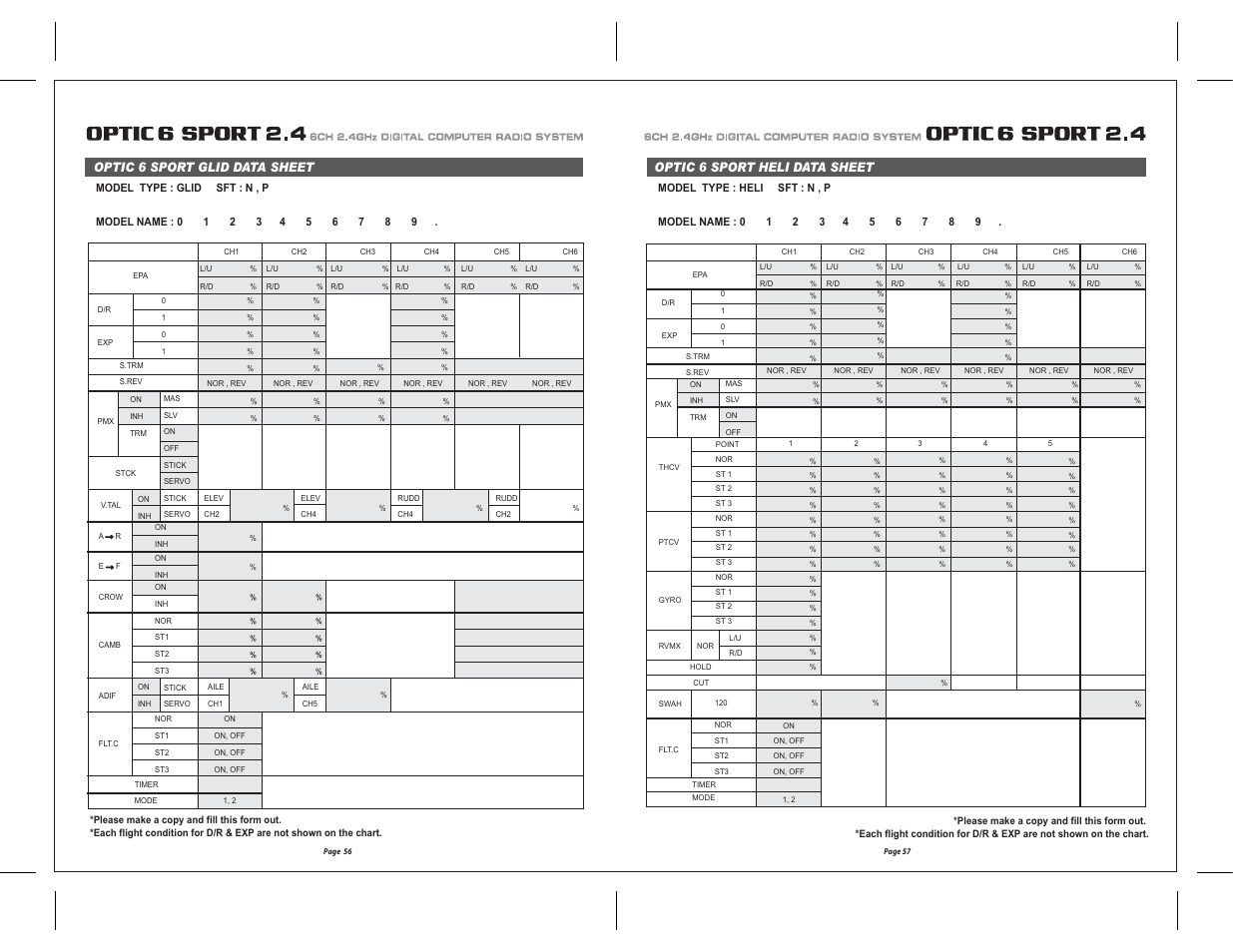 HITEC Optic 6 Sport 2.4 User Manual | Page 30 / 30