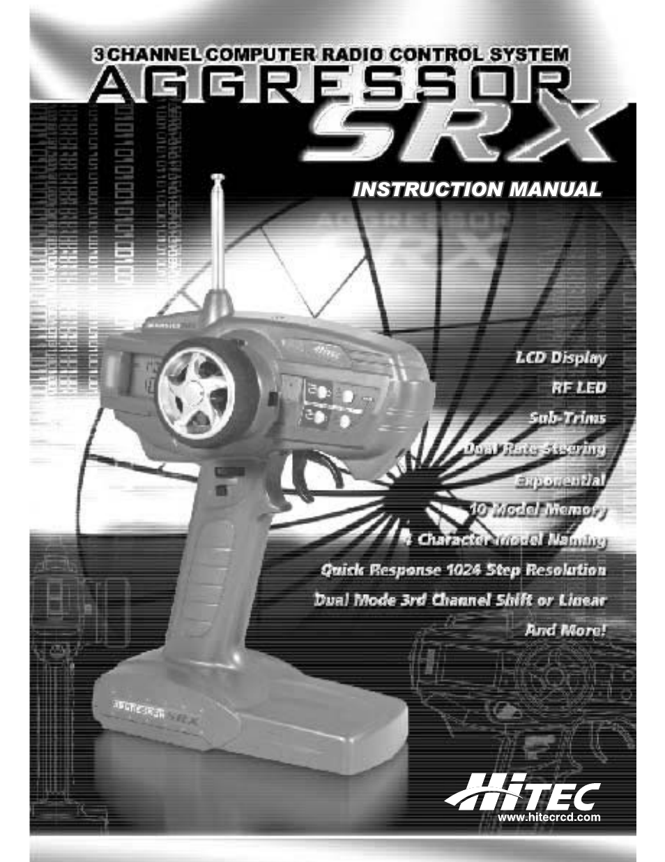 HITEC Aggressor SRX User Manual | 16 pages
