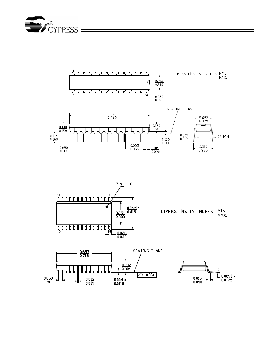 Cy7c185 | Cypress 7C185-15 User Manual | Page 9 / 11