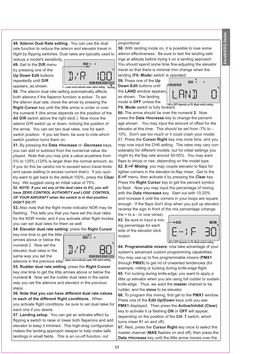 HITEC Eclipse 7 User Manual | Page 17 / 48