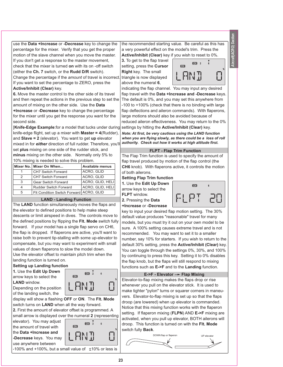 HITEC Eclipse 7 User Manual | Page 23 / 48