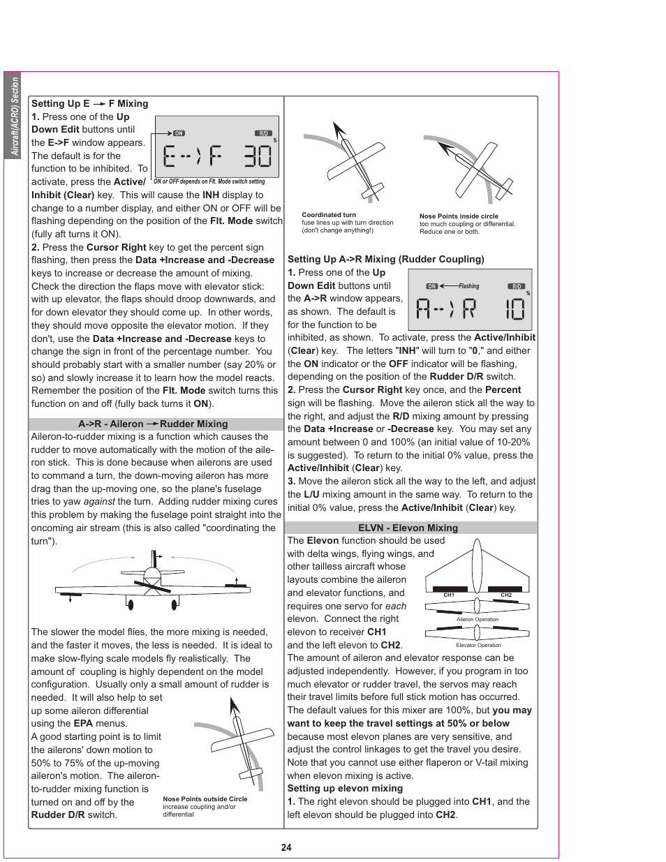 HITEC Eclipse 7 User Manual | Page 24 / 48