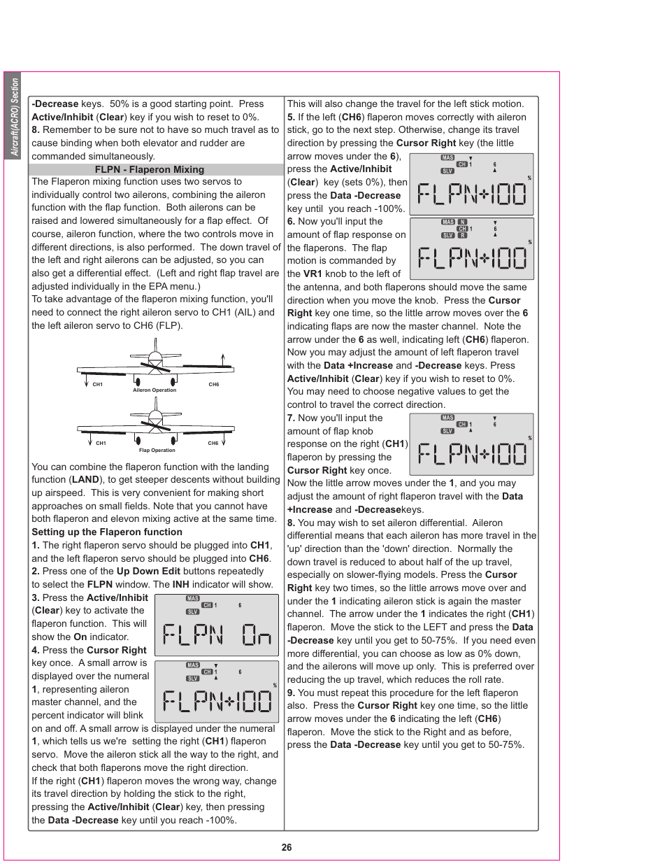 HITEC Eclipse 7 User Manual | Page 26 / 48