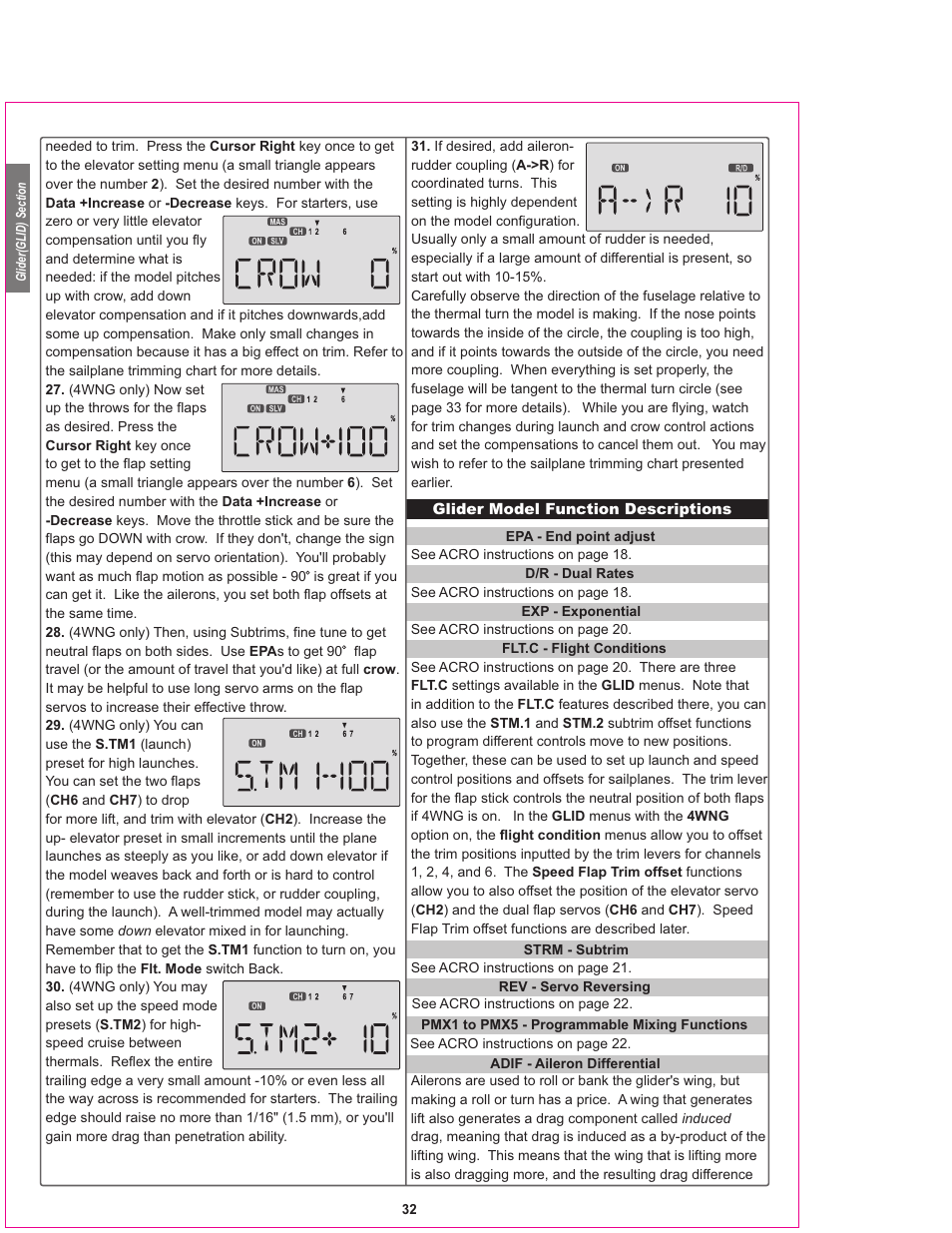 HITEC Eclipse 7 User Manual | Page 32 / 48