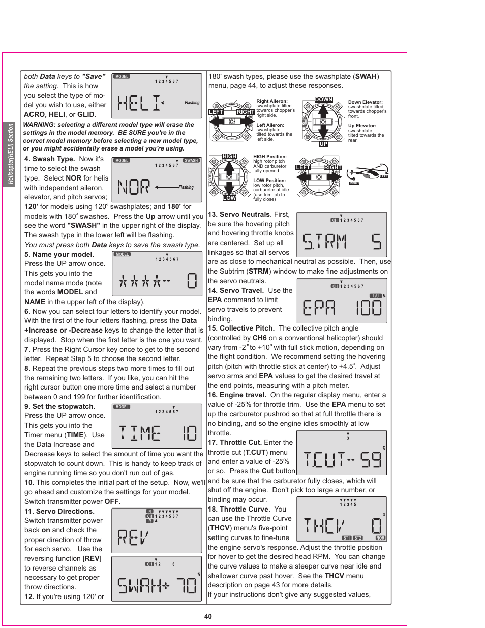 HITEC Eclipse 7 User Manual | Page 40 / 48