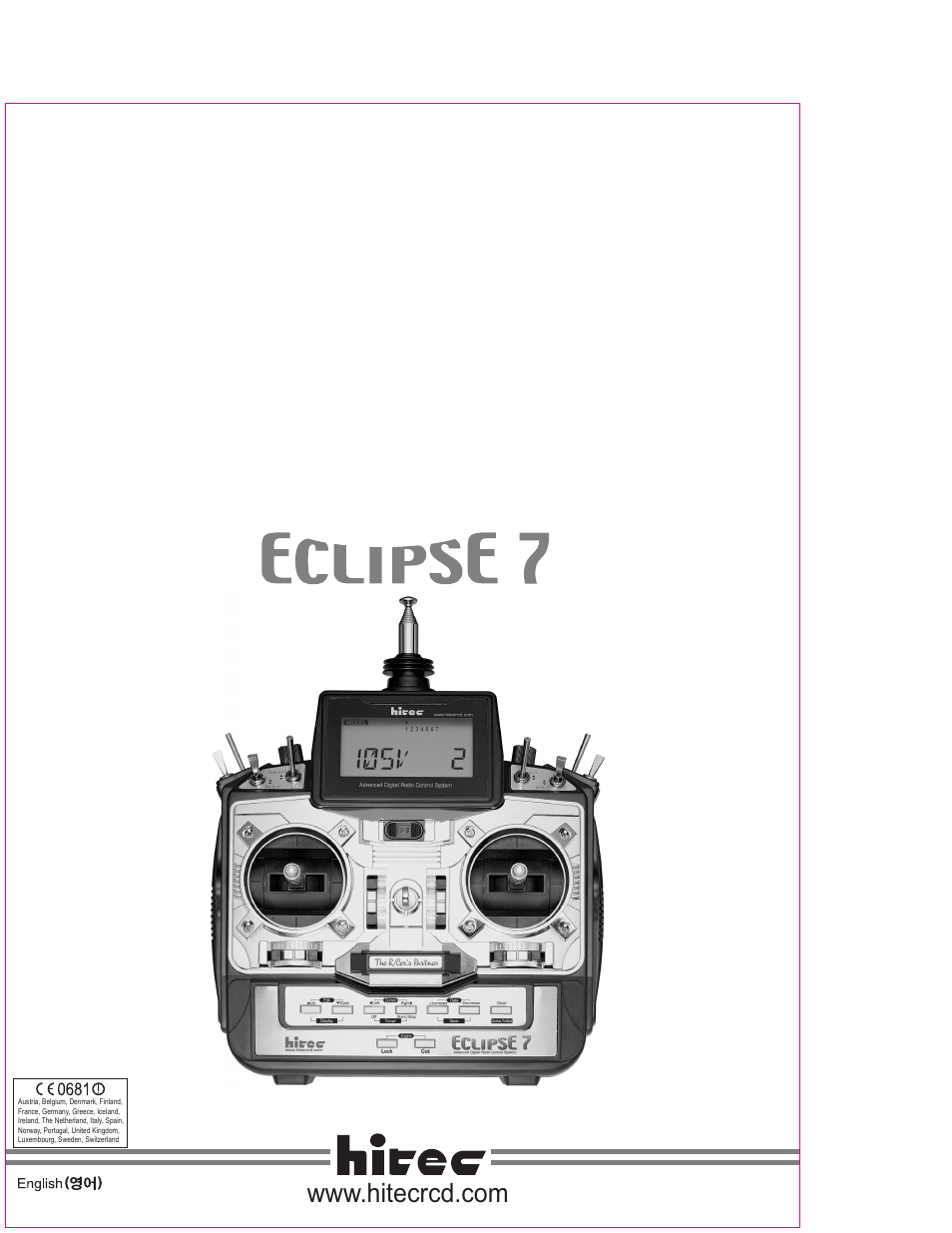 HITEC Eclipse 7 User Manual | Page 48 / 48