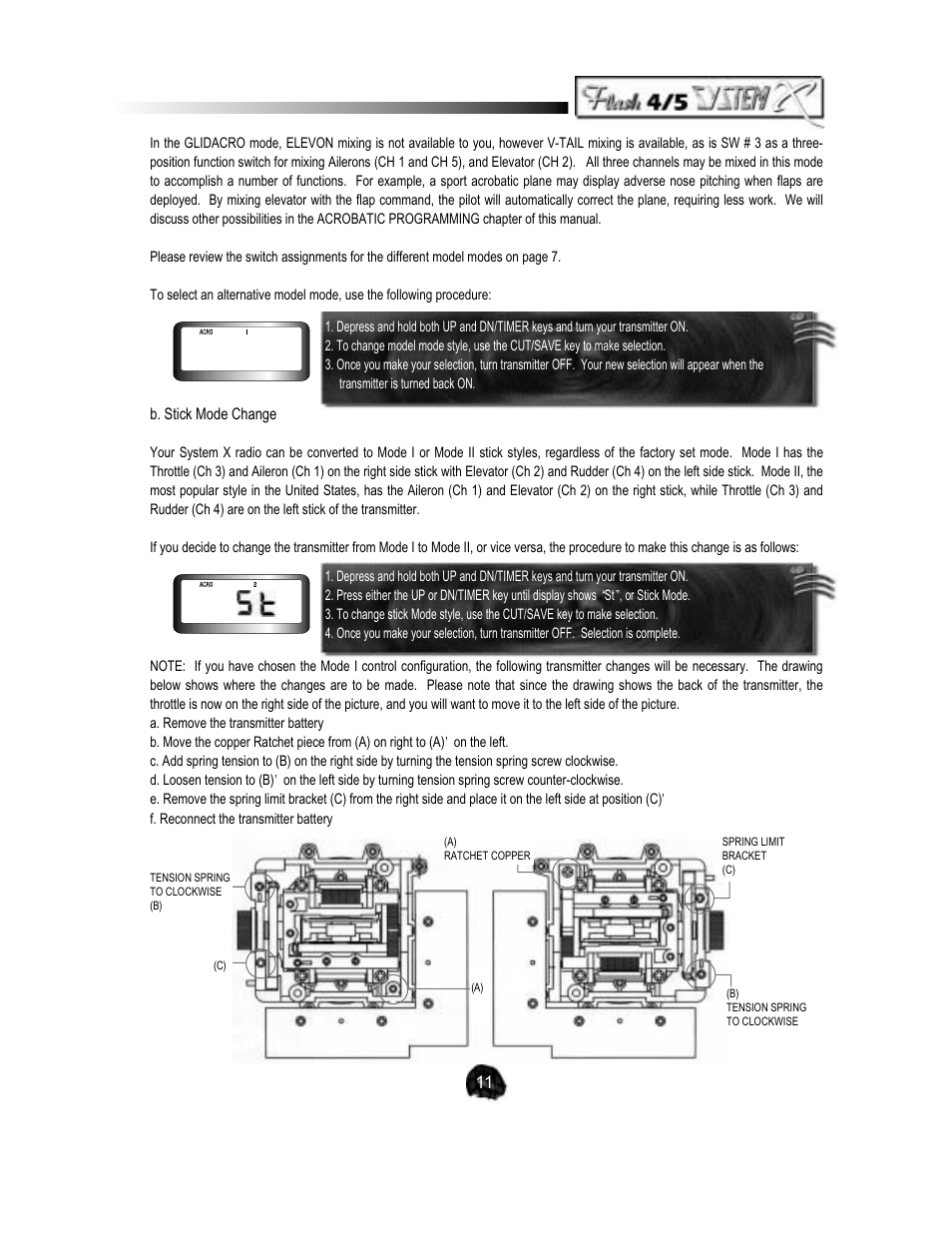 HITEC Flash 5 SX User Manual | Page 11 / 23