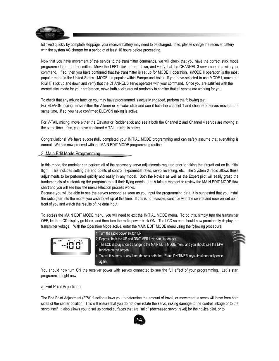 HITEC Flash 5 SX User Manual | Page 14 / 23