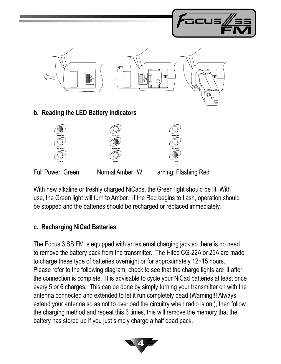 HITEC Focus III FM User Manual | Page 5 / 10