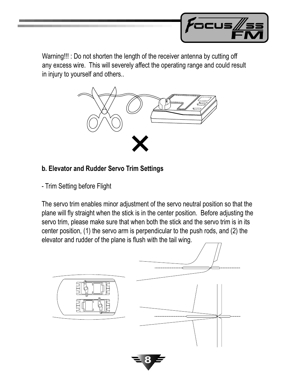 HITEC Focus III FM User Manual | Page 9 / 10