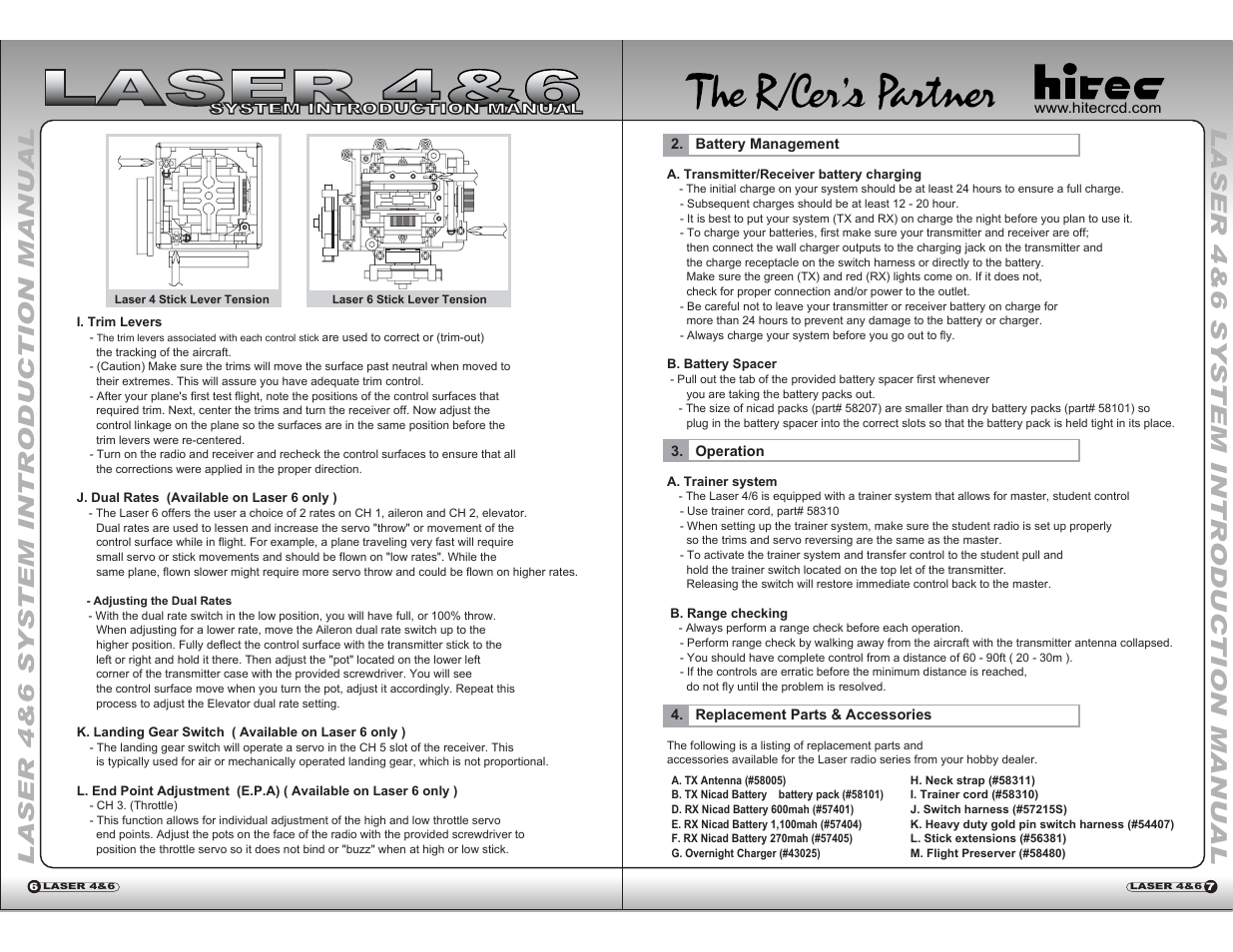 HITEC Laser 6 FM User Manual | Page 4 / 4