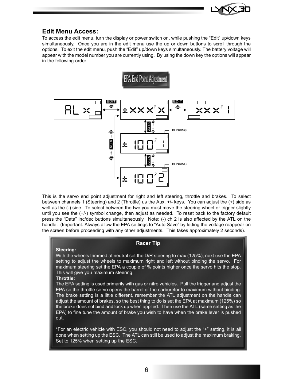 HITEC Lynx 3D User Manual | Page 7 / 16