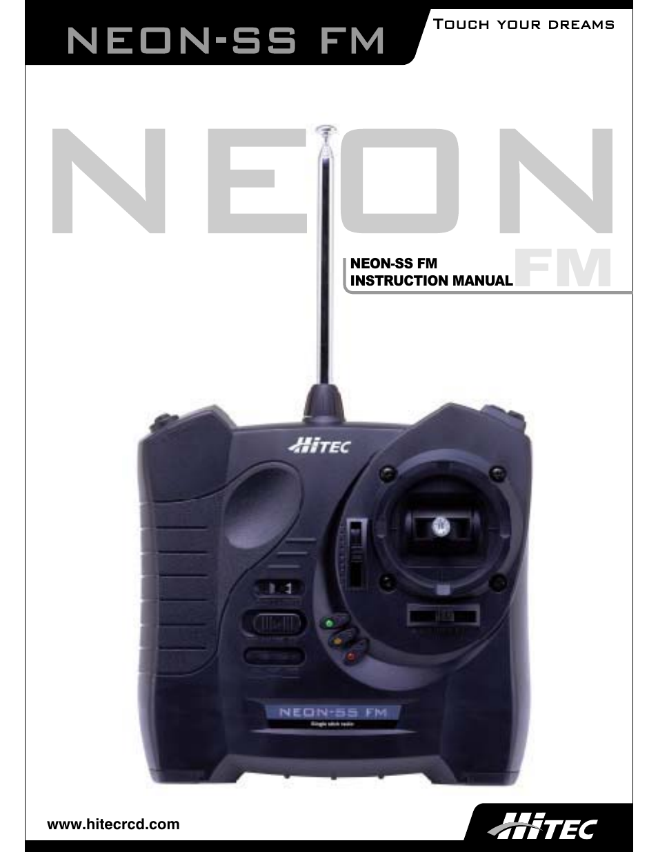 HITEC Neon SS User Manual | 8 pages