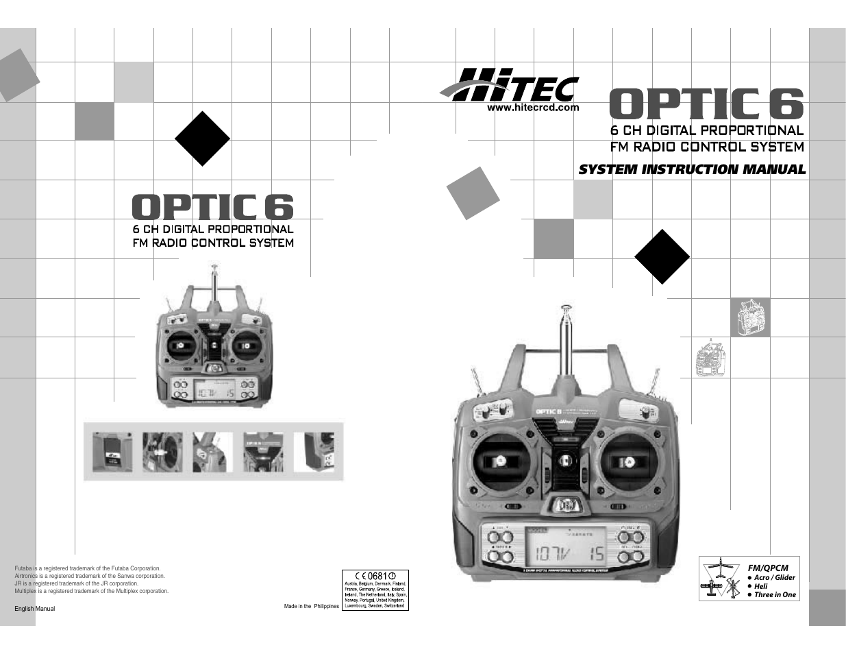 HITEC Optic 6 User Manual | 30 pages