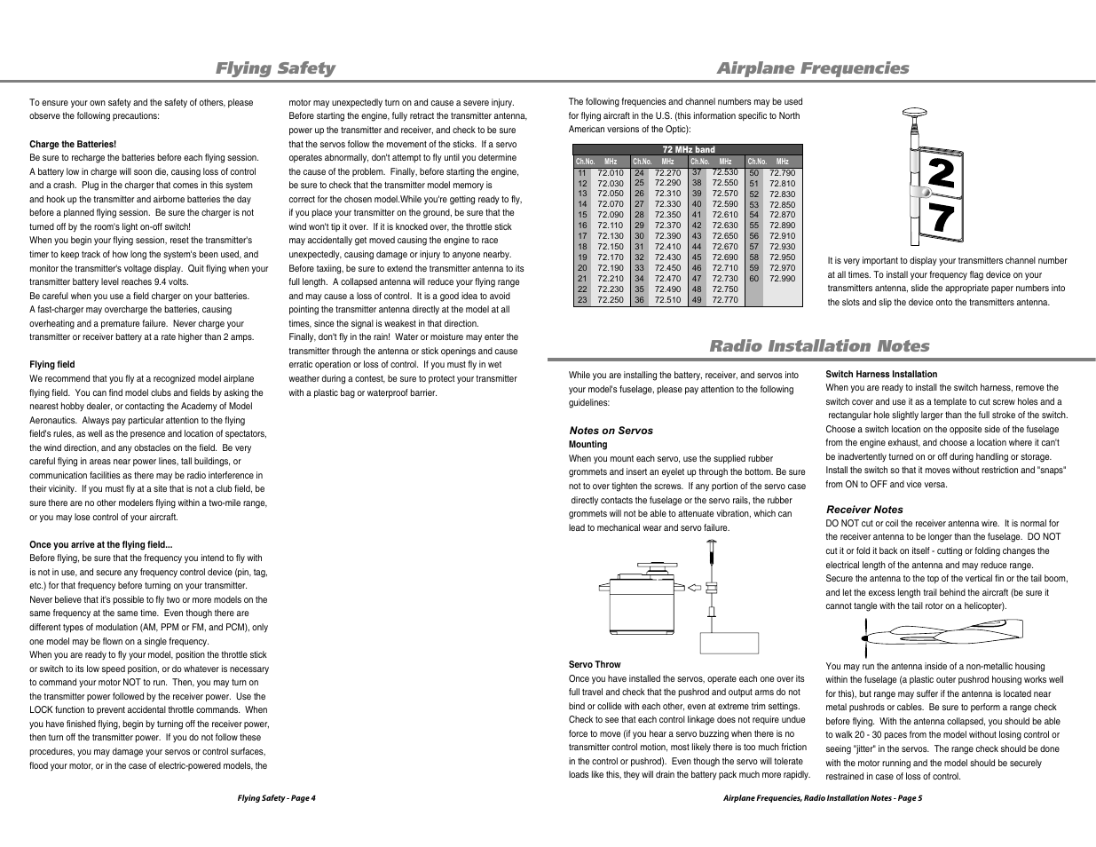 HITEC Optic 6 User Manual | Page 3 / 30