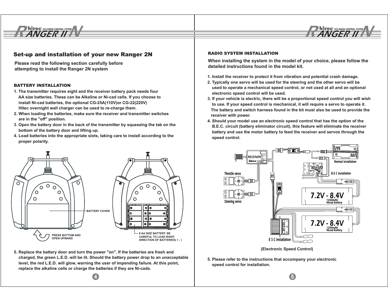 HITEC Ranger 2N User Manual | Page 3 / 4