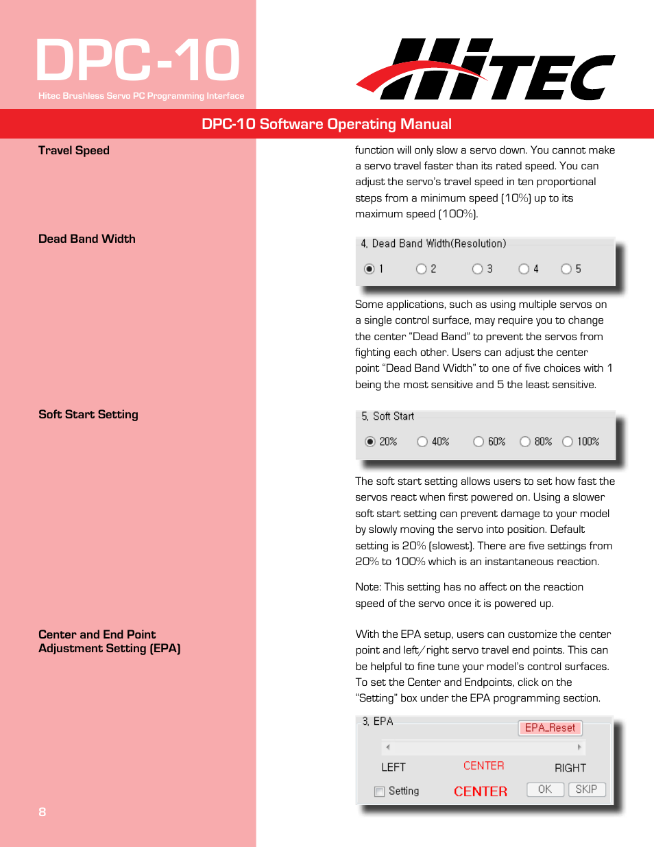 Dpc-10 | HITEC DPC-10 User Manual | Page 8 / 13