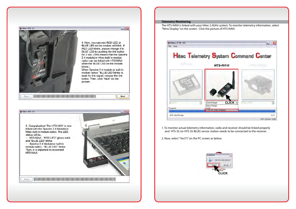 HITEC HTS-Navi User Manual | Page 3 / 4