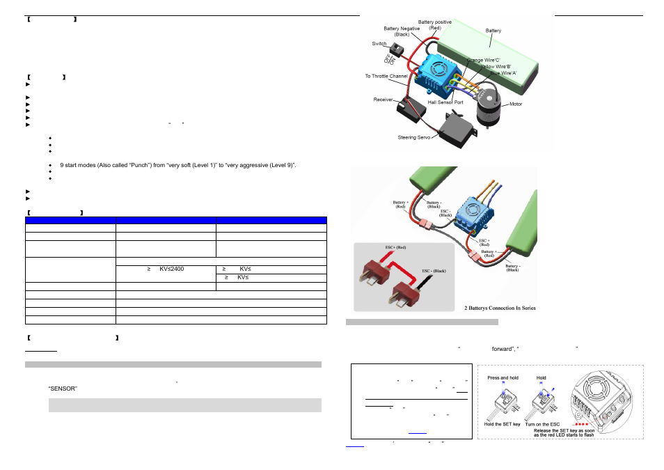 Hobbywing XERUN-150A-SD User Manual | 4 pages