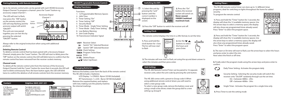 Home Easy HE440 User Manual | Page 2 / 2