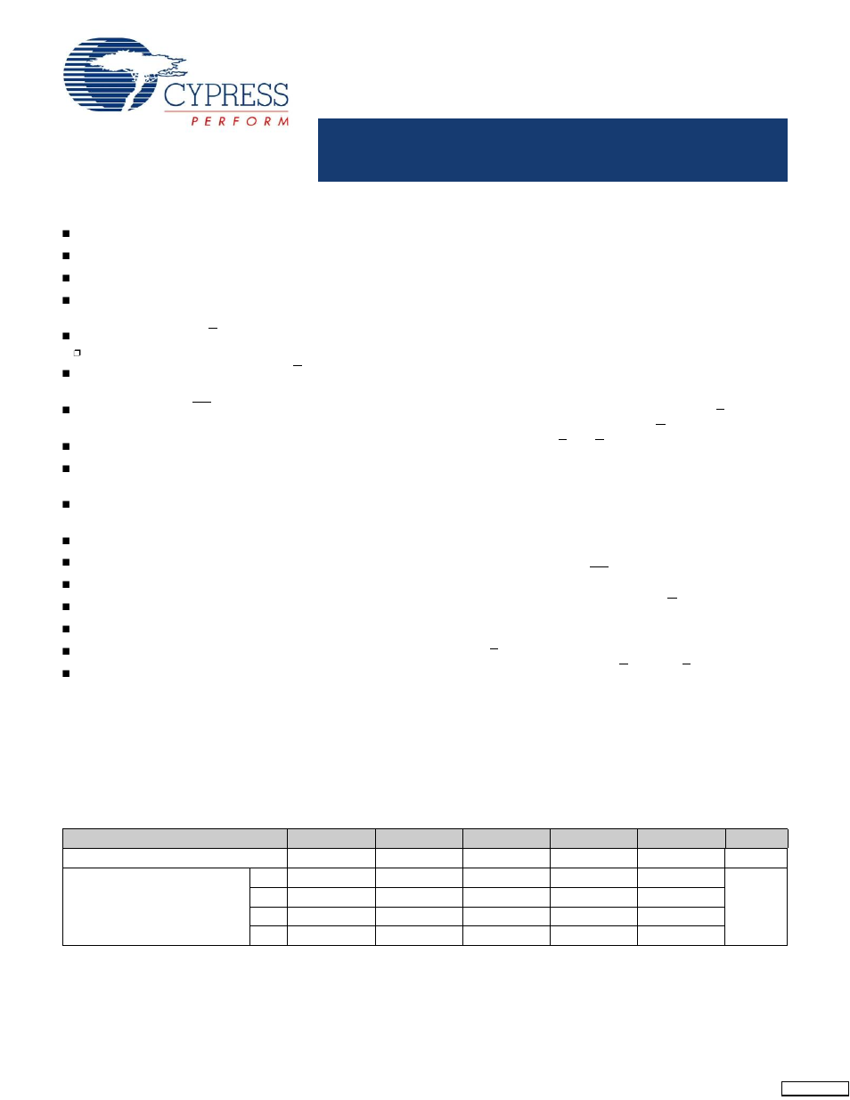 Cypress CY7C1422BV18 User Manual | 30 pages