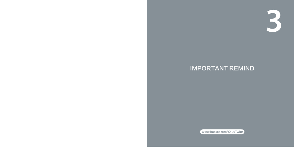 Imaxrc X400 twins User Manual | Page 22 / 24