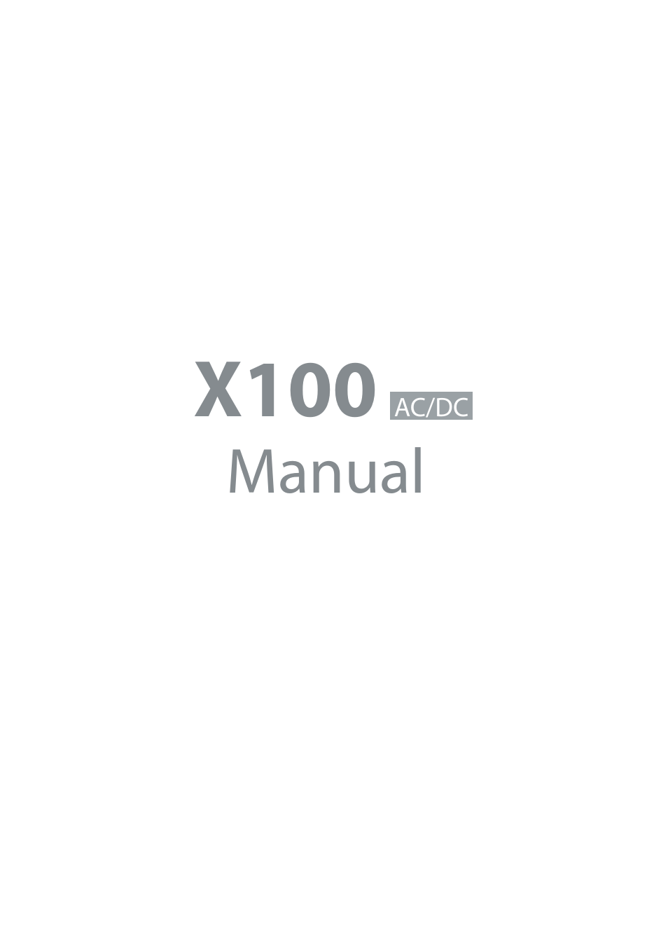 Imaxrc X100 User Manual | 39 pages