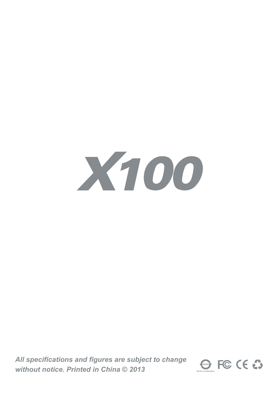 Imaxrc X100 User Manual | Page 39 / 39