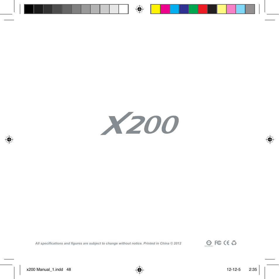Imaxrc X200 User Manual | Page 96 / 96