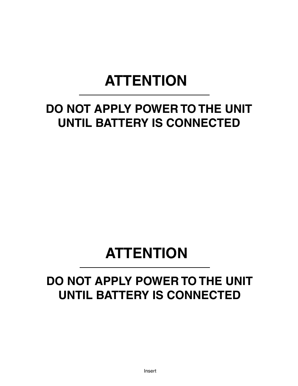 Attention | IOTA I-13-L User Manual | Page 6 / 6