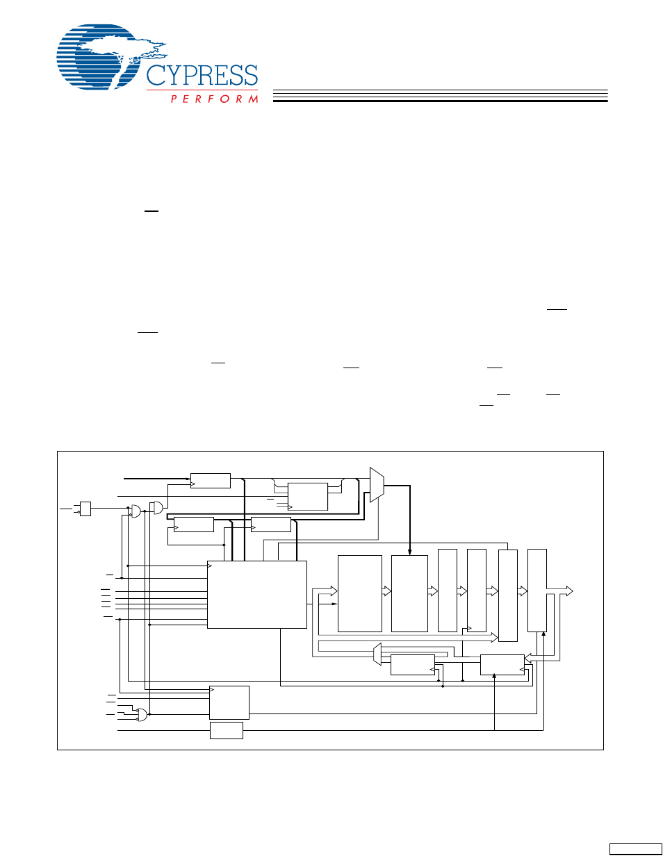 Cypress CY7C1334H User Manual | 13 pages