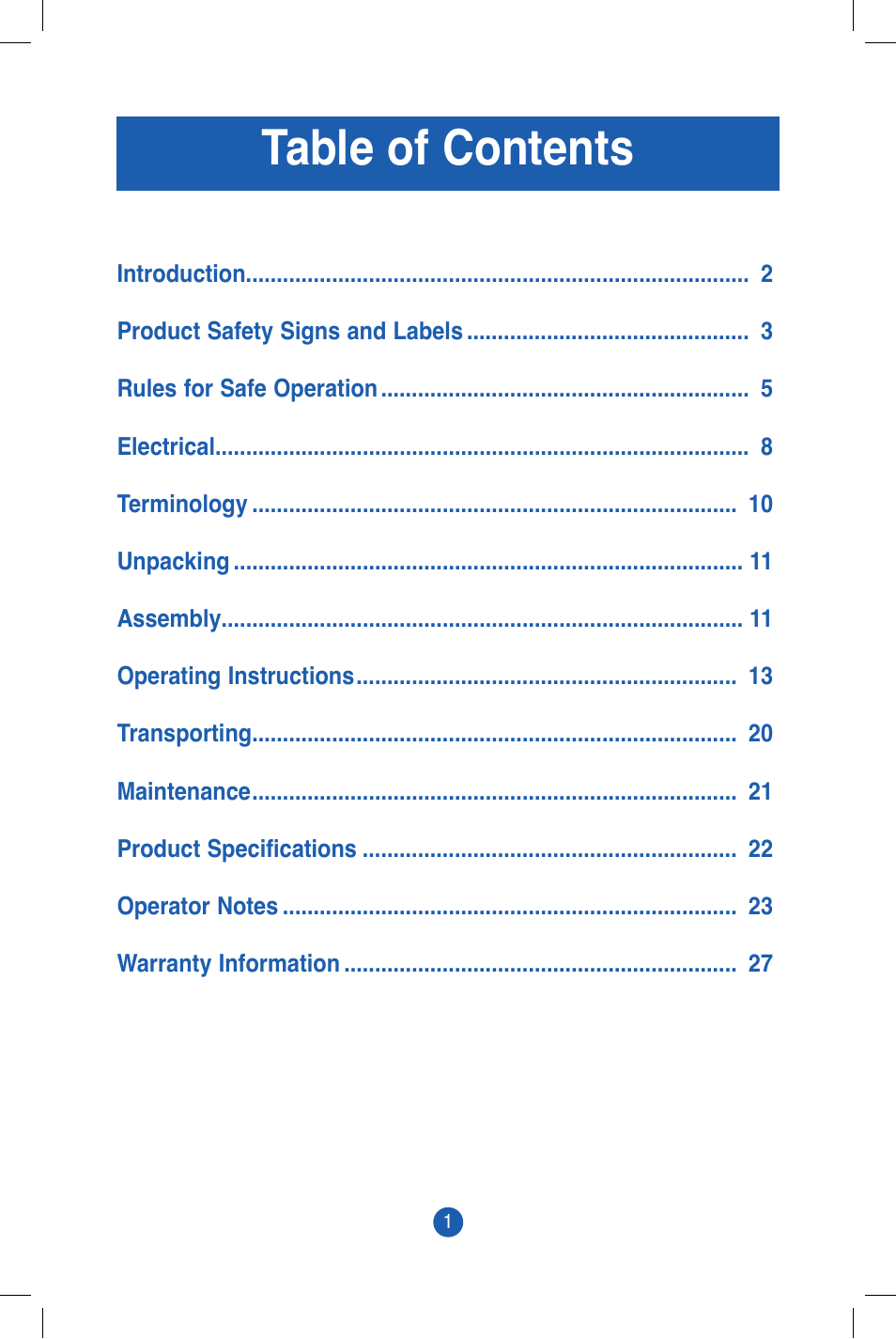 JUGS Sports Super/Softball Pitching Machine User Manual | Page 3 / 32