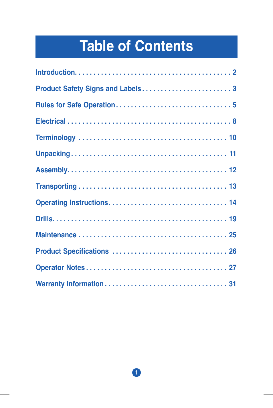 JUGS Sports Football Machine User Manual | Page 3 / 36