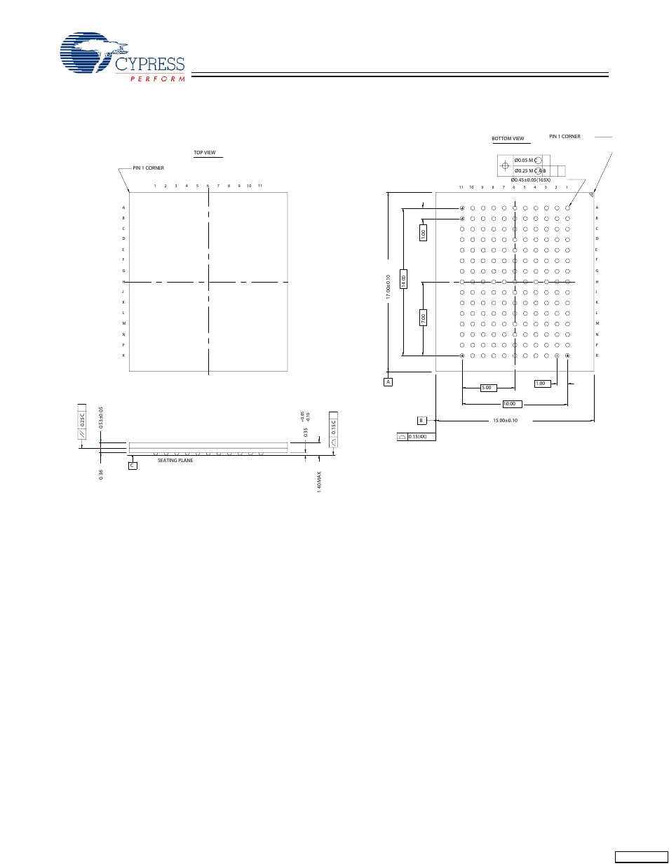 Package diagrams, Continued), Feedback | Cypress CY7C1462AV33 User Manual | Page 25 / 27