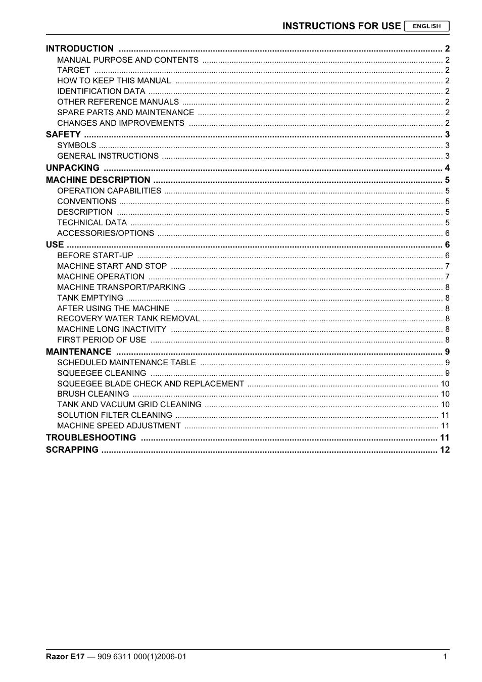 Kent Razo E17 User Manual | Page 3 / 52
