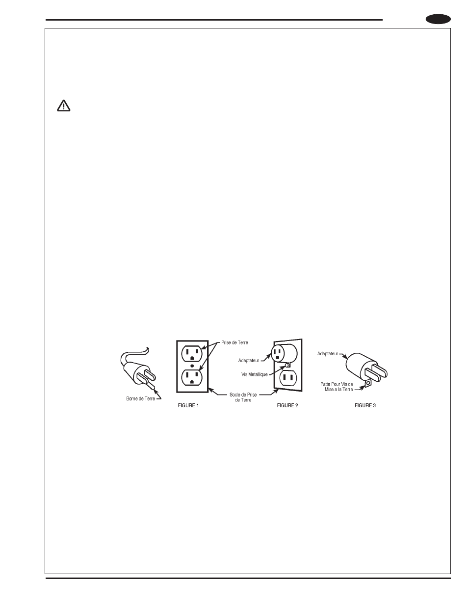 Danger, Instructions de mise à la terre | Kent SelectLin 20TS User Manual | Page 15 / 20