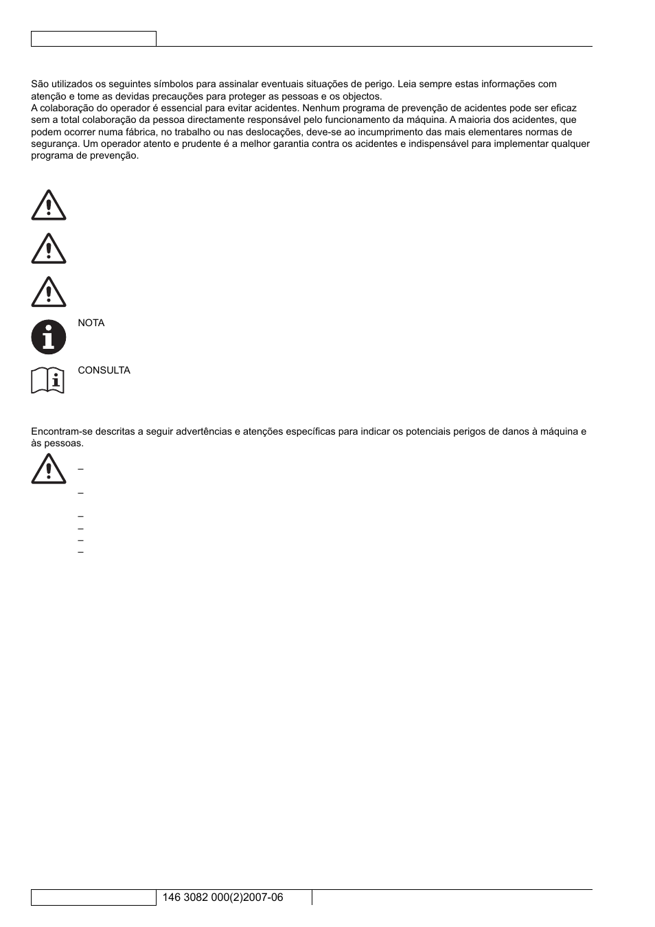 Segurança | Kent Edg 28B User Manual | Page 61 / 77