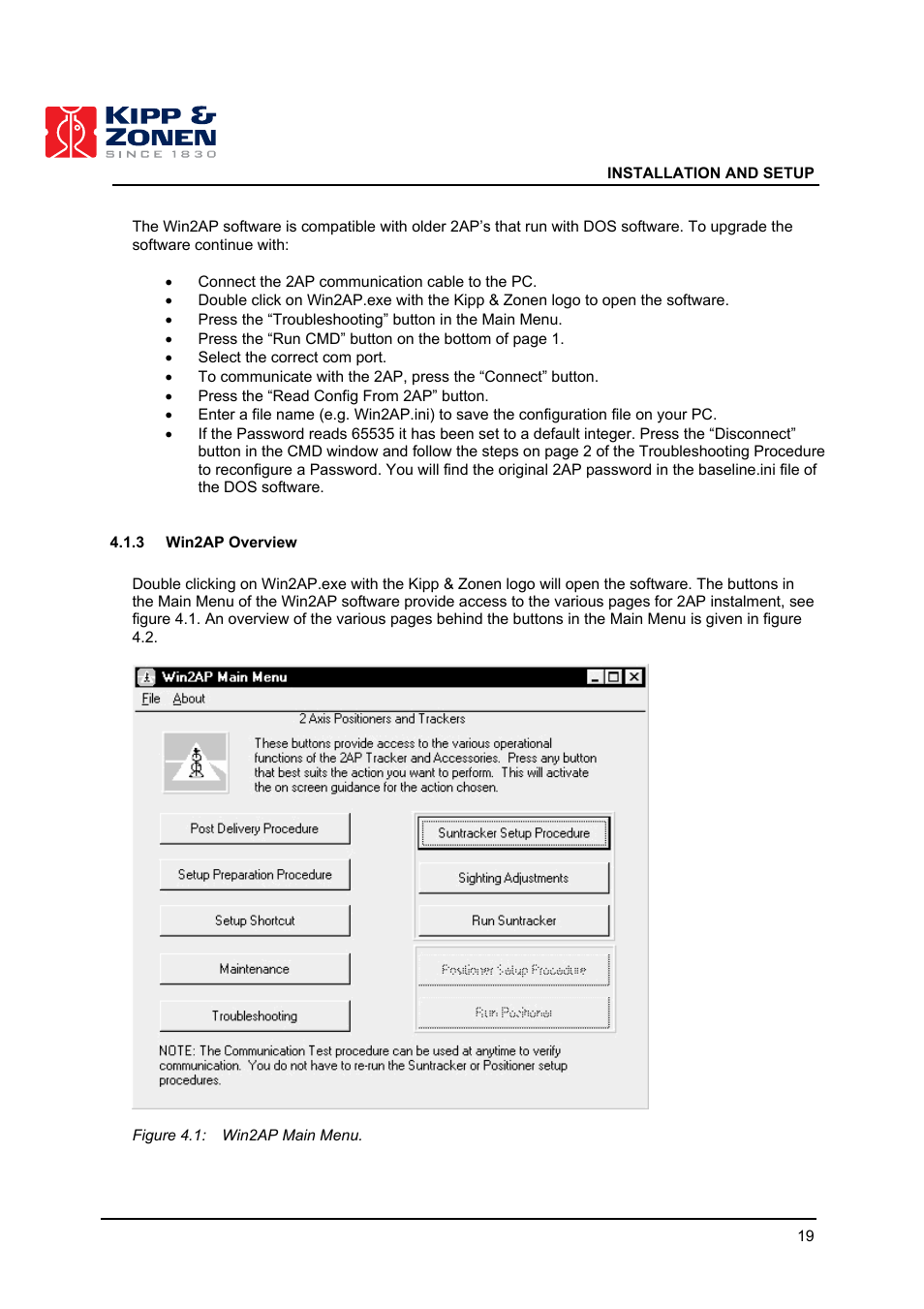 Kipp&Zonen 2AP Sun Tracker User Manual | Page 20 / 110